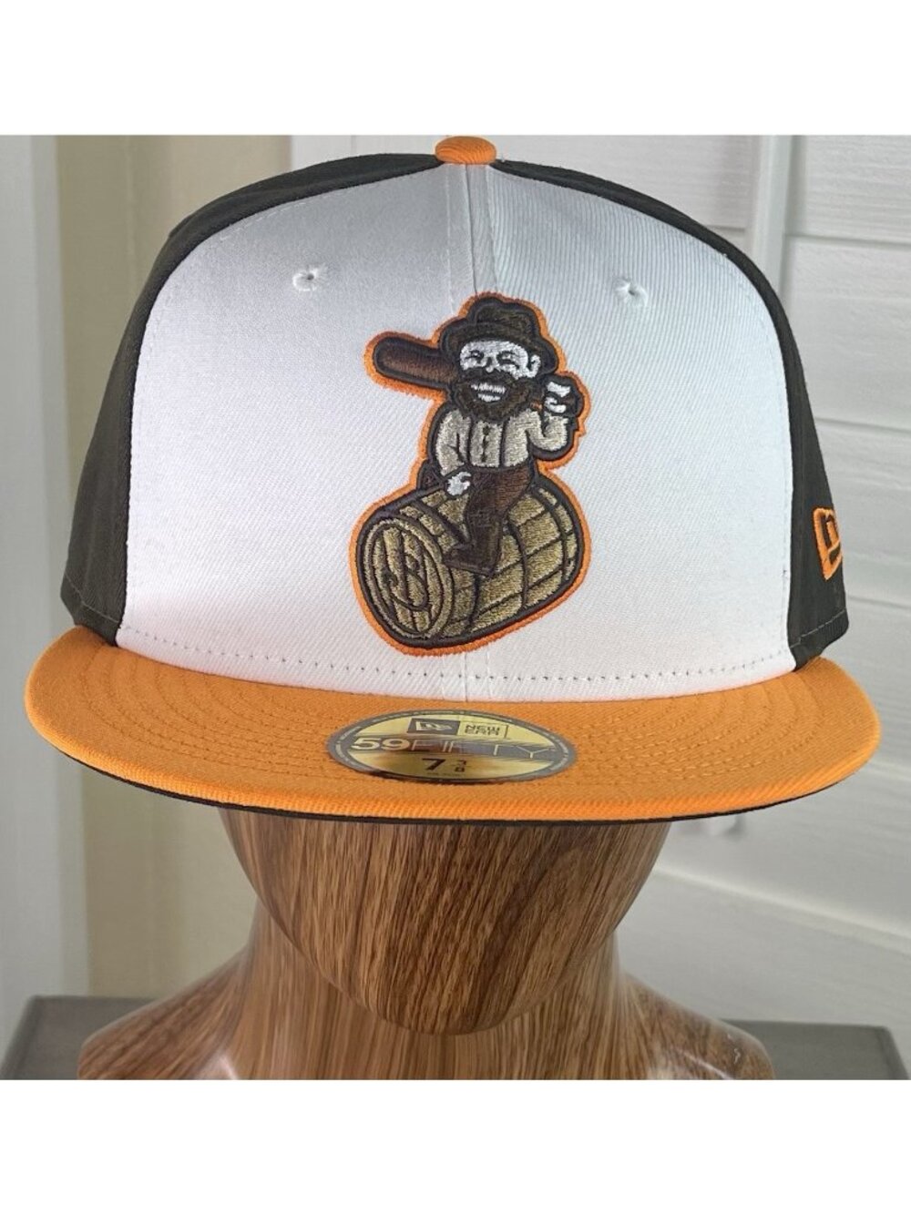 New Era 59Fifty MiLB Bowling Green Hot Rods ‘Bootleggers’ Fitted Hat 7 3/8 - NWT
